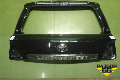 Дверь багажника без стекла верхняя (до 2015г) (6700560D11) для Toyota Land Cruiser (200) с 2008г (Ленд Крузер)