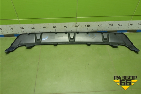Накладка заднего бампера (на юбку М-пакет) (51128089574) для BMW X5 G05 с 2018г (Х5 Г05)