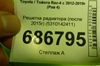 Решетка радиатора (после 2015г) (5310142411) для Toyota Rav-4 с 2012-2019г (Рав 4)