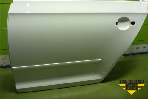 Дверь задняя левая (5JA833311B) для Skoda Rapid с 2013г (Рапид)