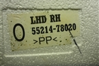 Наполнитель (на пол передний правый) (5521478020) для Lexus NX 200 с 2014-2021г (НХ)