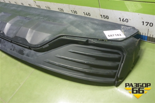 Юбка заднего бампера (8889168106) для Geely Monjaro с 2021г (Монджаро)
