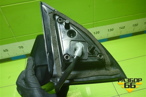 Зеркало левое электрическое (9 контактов) для Nissan Qashqai (J11E) с 2013г (Кашкай)