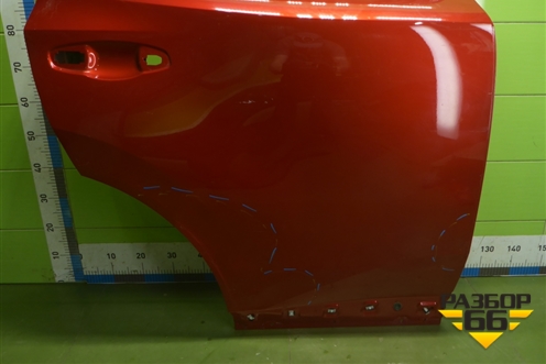 Дверь задняя правая (S203F2701030800) для Changan CS55 PLUS с 2019г (ЦС 55 плюс)