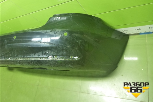Бампер задний (после 2015г под парктроник) (6RU807421D) для Volkswagen Polo (седан) с 2010г (Поло)