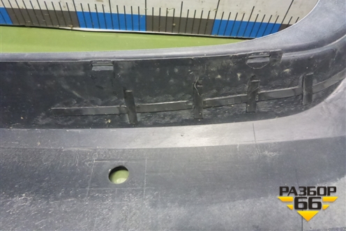 Бампер задний (после 2015г под парктроник) (6RU807421D) для Volkswagen Polo (седан) с 2010г (Поло)