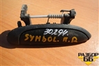 Ручка наружная двери передней правой (не крашеная) для Renault Clio с 1998-2002г