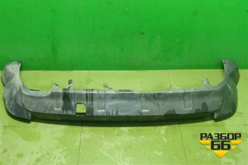 Юбка заднего бампера для Mitsubishi Outlander XL с 2006-2012г
