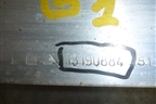 усилитель заднего бампера (13190884) для Opel Meriva с 2003-2010г