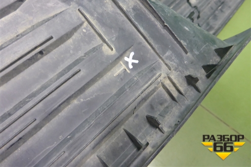 Накладка заднего бампера (AB3917B810AA) для Ford Ranger с 2006-2012г