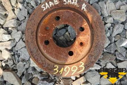 Диск тормозной задний для Saab 9000 с 1992-1994г